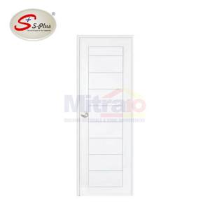 S-Plus Pintu Kamar Mandi Upvc Bukaan Kanan FLC F-2 70x195 Cm ( Putih )