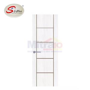 S-Plus Pintu Interior Pvc Deco Bukaan Kanan/Kiri Bridge 2 Uno W90 82x210 Cm Putih