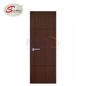S-plus Pintu Interior Pvc Deco Bukaan Kanan/kiri Shield Uno W10 82x210 Cm Coklat