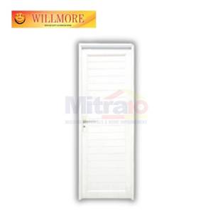 Willmore Pintu Upvc Interior Bukaan Kanan UP001 70X200 Cm Putih (Set)