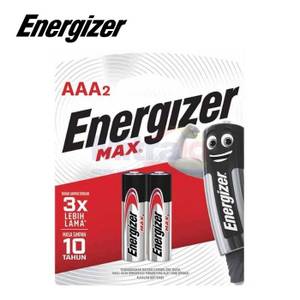 Energizer Batterai Type AA BP02 E92 Hitam (2 Pcs)