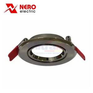 Nero Kap Lampu Bulat Armour MR16 7 Cm Hitam