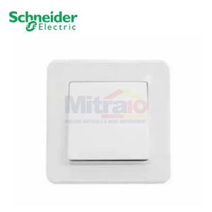 Schneider Saklar LNA0100321 Leona 1 Gang Putih