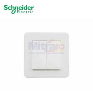 Schneider Saklar LNA0300321 Leona 2 Gang Putih