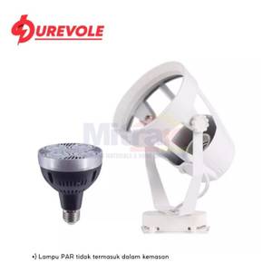 Durevole Rumah Lampu Sorot DN-WJK45 Putih