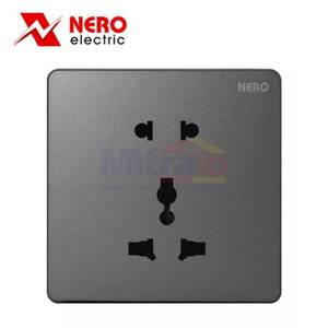 Nero Stop Kontak Ac Casa X210UU-GR Abu