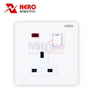 Nero Stop Kontak Ac Dengan Lampu Indikator Casa X21311VD-W Putih