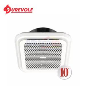 Durevole Exhaust Fan Plafon SRAP-B 10 Inch Putih