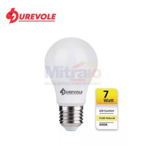 Durevole Lampu Led A3-3-KD3 7 Watt Putih Natural
