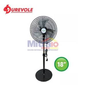 Durevole Kipas Angin Berdiri CF-45S 18 Inch Hitam