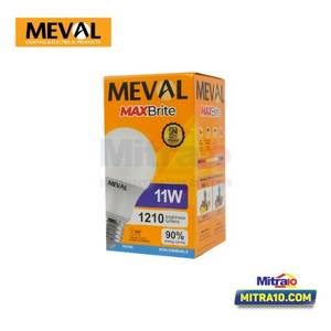Meval Lampu Bohlam Led Bulb XB1-11B 11 Watt Kuning
