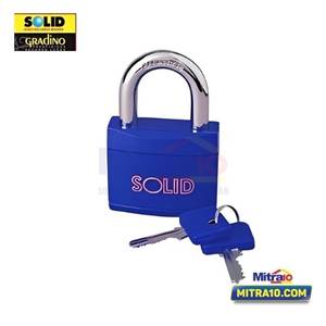 Solid Gembok Baja SL 7806P-50MM MK-3 / Full Colour