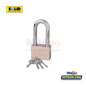 Solid Gembok Baja 809-40 MM L / Satin Nickel