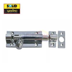 Solid G 627 Sn 2 Inch Grendel Slot Pintu Kunci Tambahan