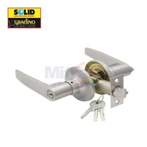 Solid Lever Set 1003623 LV 605X400 Satin Nickel