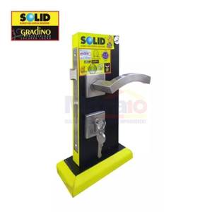 Solid Handel Kunci Pintu LC111WL+DC02-60 (Set)