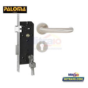 Paloma Gagang Pintu Set Lrp 404 Lrp Lht Zlatan + Msp025  Satin Stainless Steel