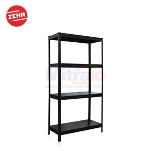 Zehn Rak Dinding Zn01-04 900*400*1800Mm Tab Shelving Black