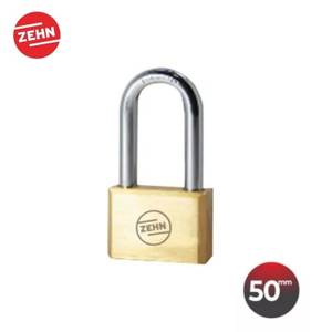 Zehn Gembok 105-50 50Mm Square Brass Padlock