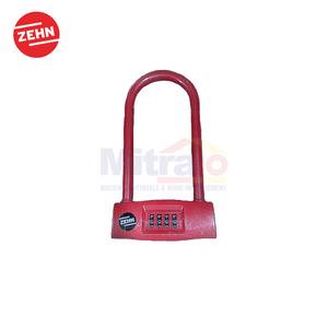 Zehn Gembok 531 Red Code Bicycle Lock