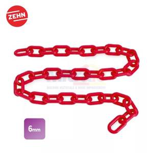 Zehn Rantai Plastik ZN150-TS003-R 0.6 Cm Merah (1 Roll = 50M)
