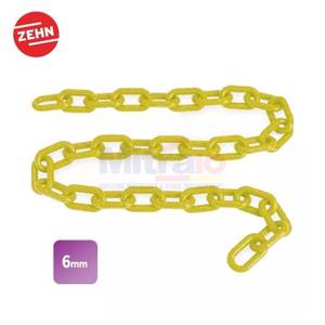 Zehn Zn150-Ts003-Y Yellow Chain 6Mm (50M/Roll) Rantai Plastik