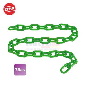 Zehn Rantai Plastik ZN150-TS004-G 0.75 Cm Hijau (1 Roll = 50M)