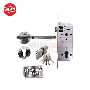 Zehn Handle Gagang Pintu + Badan Kunci Stainless ZN-AAS-001 (Set)