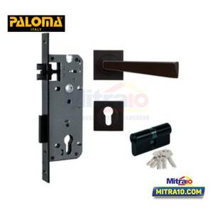 Paloma Gagang Pintu Set LRP 5405 Martin SQ ZZ Hitam 