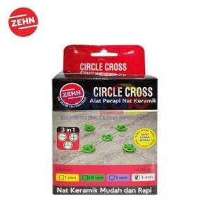 Zehn Pembatas Keramik Jarak 0.3 Cm Hijau (50 Pcs)