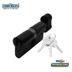 Dekson kunci silinder TC DL60MM Hitam 