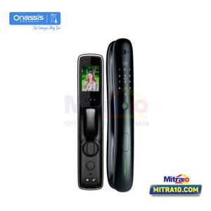 Onassis Handle Gagang Pintu Digital X5 PRO 14cm x 12cm x 50cm Hitam