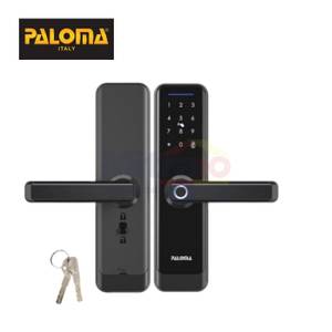Paloma Smart Digital Lock DLP 3121 TUYA Matte Black Aluminium (Hitam Matte)