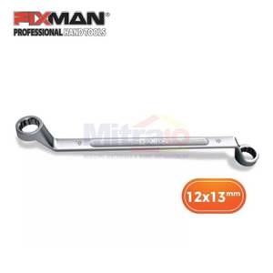 Fixman Omc-B0304 Double Ring Wrench 12X13Mm - Kunci Ring