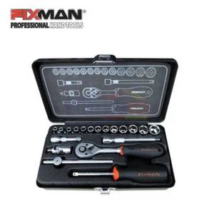 Fixman 1 Set Alat Perkakas Socket OMC-MT19 1/4 Inch (19 Pcs)