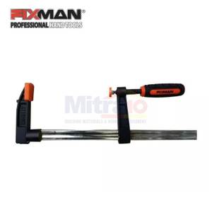 Fixman Q0607 F Clamp With Plastic Handle 120X300Mm - Penjepit