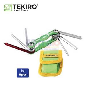 Tekiro Kunci Type (L) Sepeda WR-BK0317 (6 Pcs)