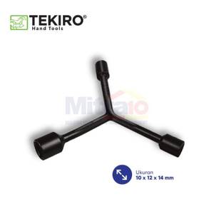 Tekiro Kunci Socket Type (Y) WR-YT0268 10-12-14 Mm