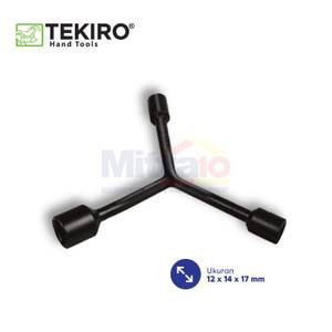Tekiro Kunci Socket Type (Y) WR-YT0269 12-14-17 Mm