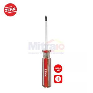 Zehn Obeng Plus 16 4 Cm Bening-Merah