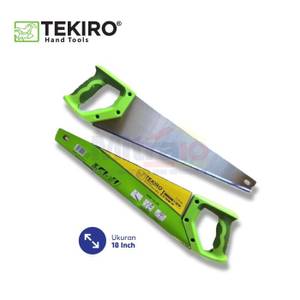 Tekiro Gergaji Kayu 2 Mata Gagang Plastik GT-HS1556TKR 18 Inch