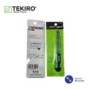 Tekiro Pisau Cutter Kecil GT-PC1561TKR 9 Mm