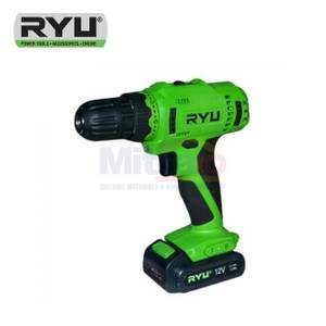 Ryu Mesin Bor Tanpa Kabel RCD12V Hijau