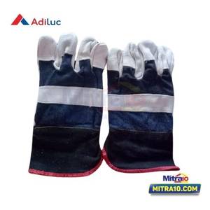 Adiluc Sarung Tangan ST Kombinasi  Hitam Putih