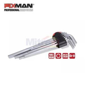 Fixman Omc-D2324 10-Pc Hex Key Set - Kunci L