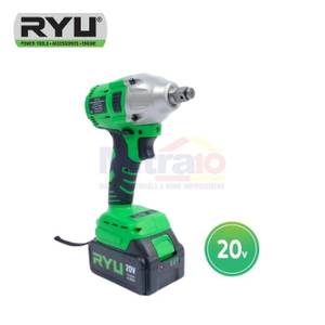RYU RCW20V-ALAT BUKA & PASANG BAUT MUR BATERAI 20V 
