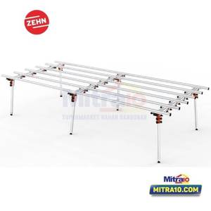 Zehn Meja Kerja DB-TB-3 3600 L  360CM Chrome