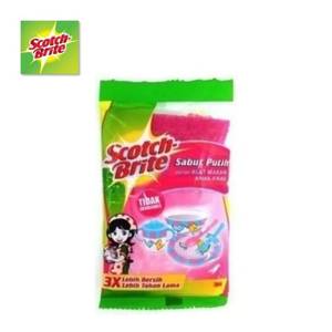Scotch-Brite Spons Untuk Cuci Piring ID-20 Pink