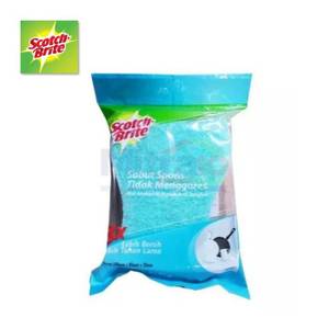 Scotch-Brite Sabut Untuk Cuci Piring Dan Alat Masak ID-32 3x4 Cm Biru