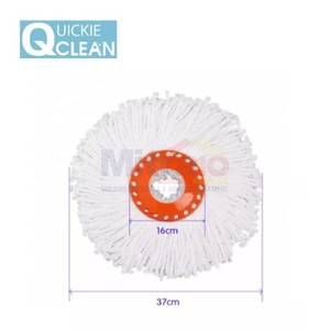 Quickie Sumbu Kain Pel Lantai Tornado Mop Refill